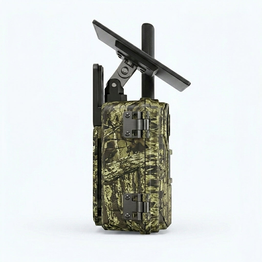 4G-Wildkamera mit Solarpanel – 2K-Video und 20 MP
