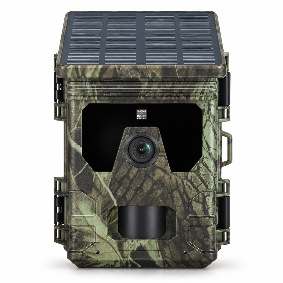 4G-Wildkamera 4K mit Solarpanel – 50 MP, Display und 128 GB
