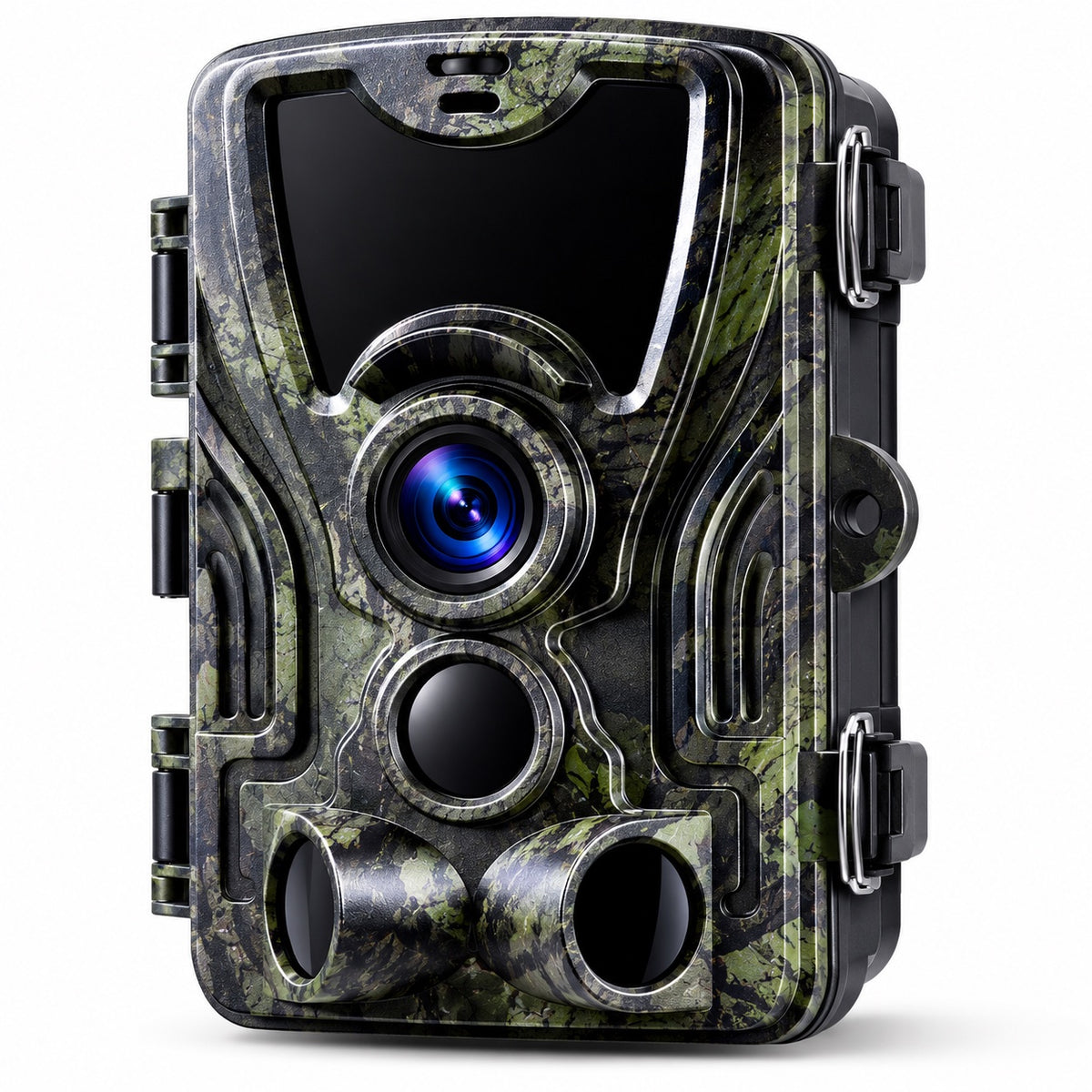 Wildkamera 20 MP mit LCD-Display – Zeitstempel, Temperatur und Mondphase