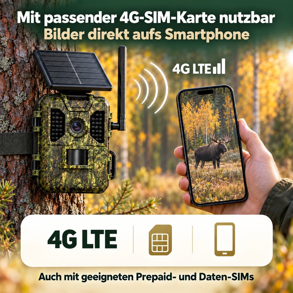 Funktioniert mit Telekom, Vodafone und O2