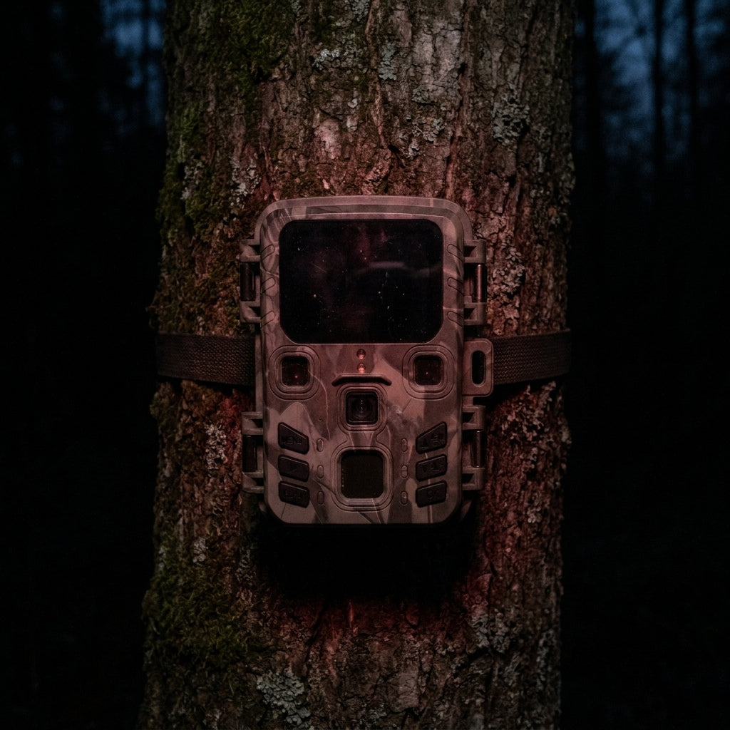 Weitwinkel-Wildkamera 1080p – LCD-Display, 120° und IP66
