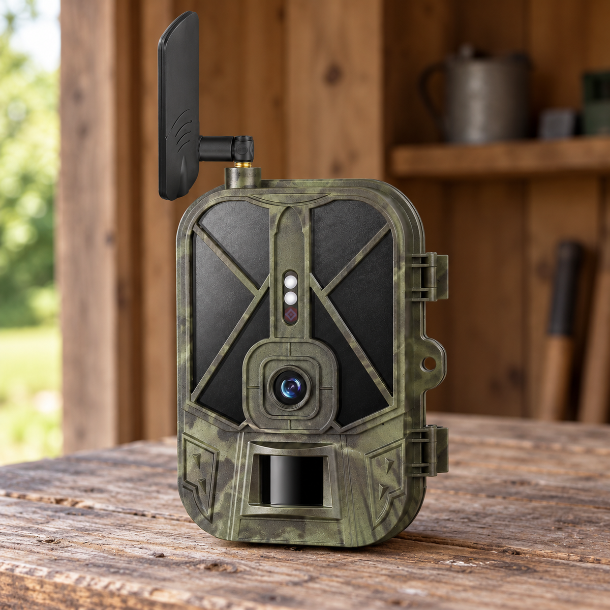 4G-Wildkamera 4K – 10.000-mAh-Akku, SIM-Karte und 32 GB inklusive