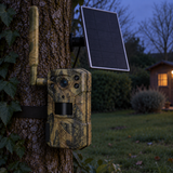 4G-Wildkamera mit separatem Solarpanel – Full HD und 20 MP
