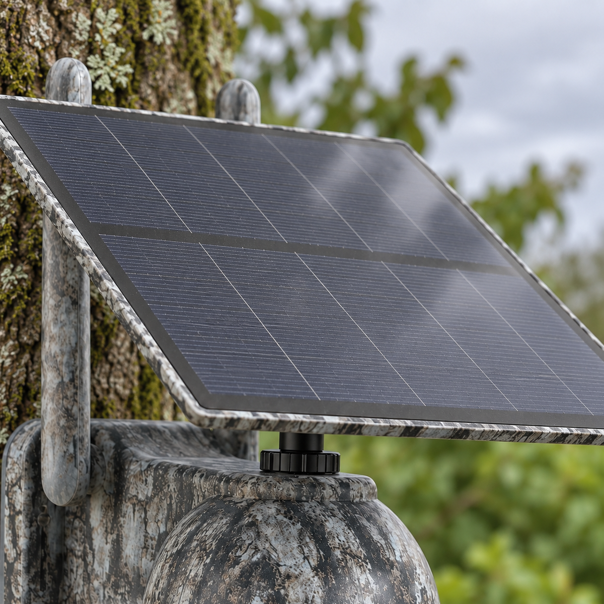 Schwenkbare 4G-Kamera mit Solarpanel – 2,5K, Live-Bild und Zwei-Wege-Audio