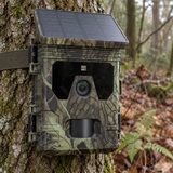 4G-Wildkamera 4K mit Solarpanel – 50 MP, Display und 128 GB