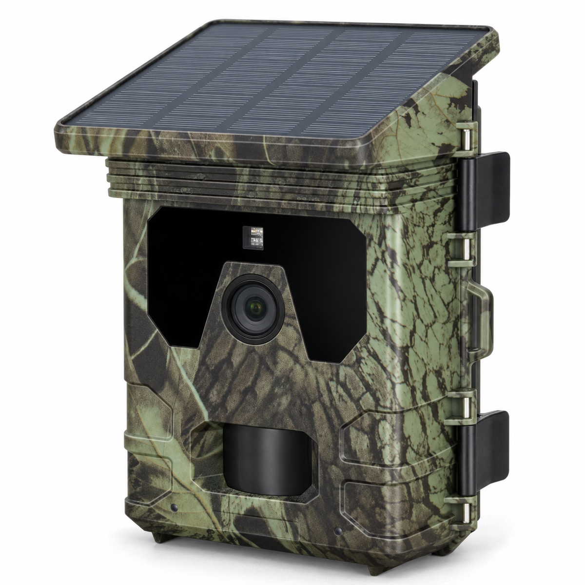 4G-Wildkamera 4K mit Solarpanel – 50 MP, Display und 128 GB