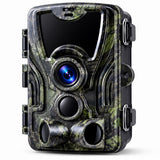 Wildkamera 20 MP mit LCD-Display – Zeitstempel, Temperatur und Mondphase