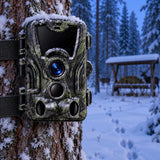 Wildkamera 20 MP mit LCD-Display – Zeitstempel, Temperatur und Mondphase